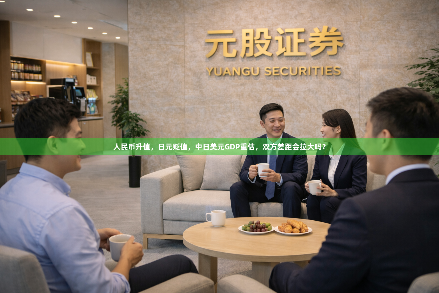 人民币升值，日元贬值，中日美元GDP重估，双方差距会拉大吗？