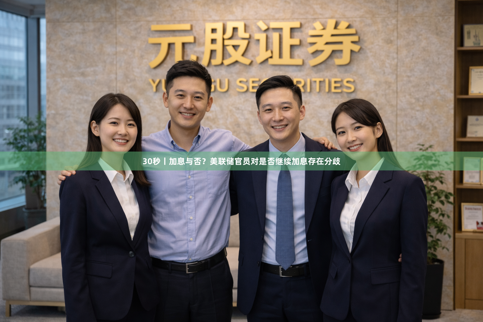 30秒丨加息与否？美联储官员对是否继续加息存在分歧