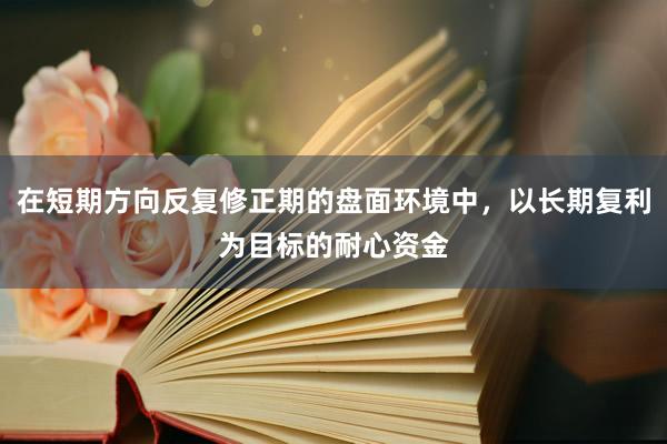 在短期方向反复修正期的盘面环境中，以长期复利为目标的耐心资金